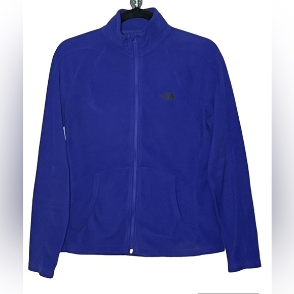The North Face Fleece Purple Jacket Sz Med - Picture 1 of 8
